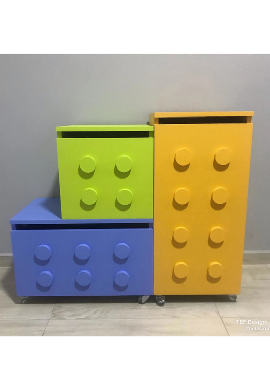 Kit Baús Organizadores Temático