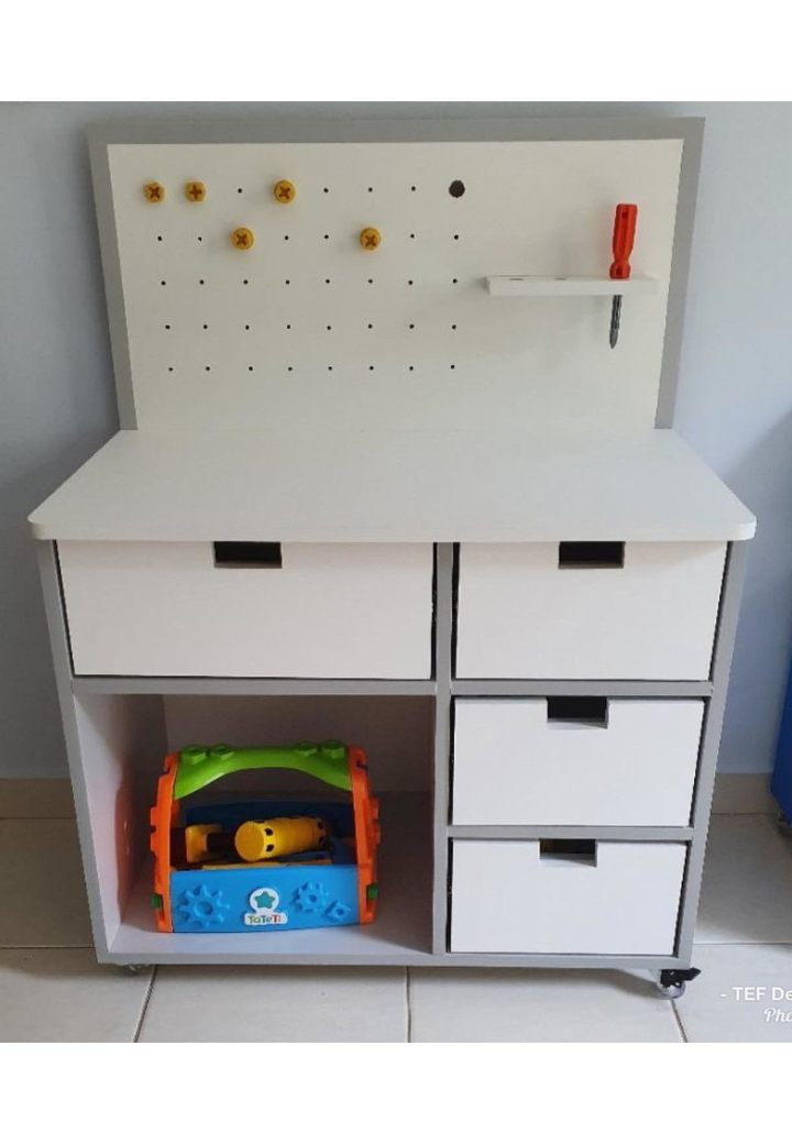 Bancada de Ferramentas Infantil
