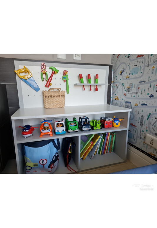 Bancada de Ferramentas Infantil